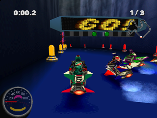 Jet Moto 2 screenshot 4 for Playstation